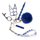 6 PCS Selfdefense  Keychain Set